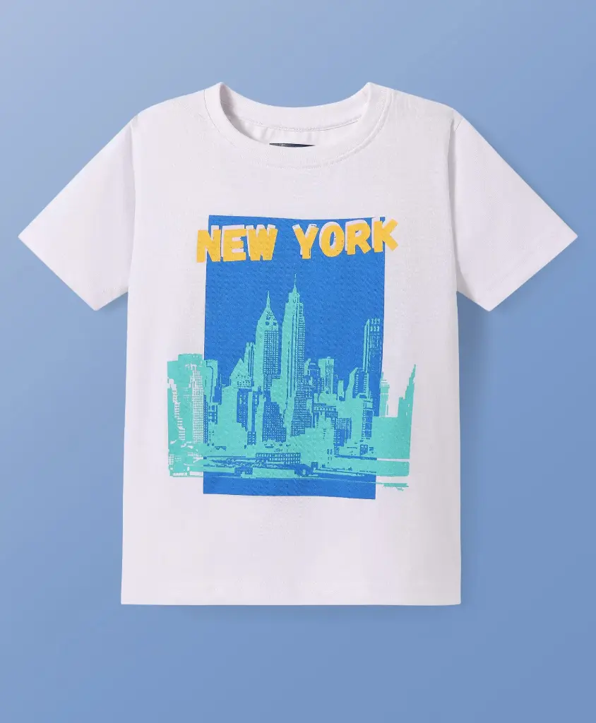 Pine Kids Graphic T-shirt - White