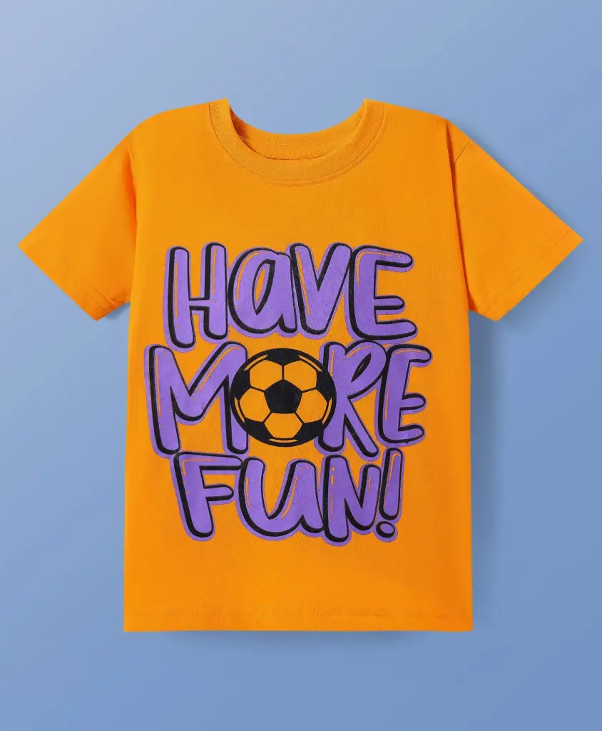 Pine Kids Graphic T-shirt - Orange