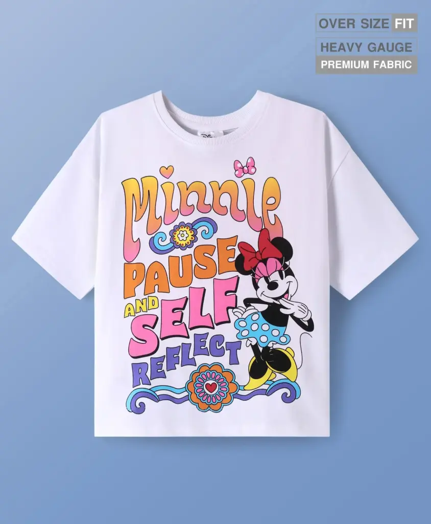 Minnie Mouse Graphic Tee - White