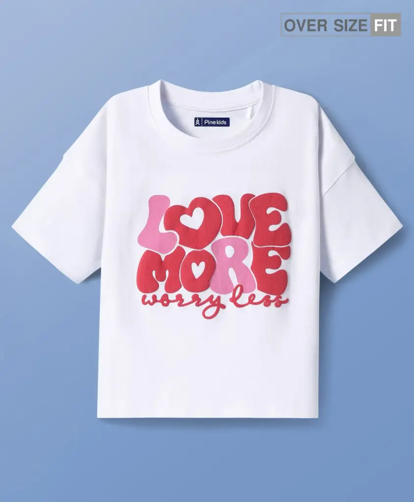 Love More Graphic T-shirt - White