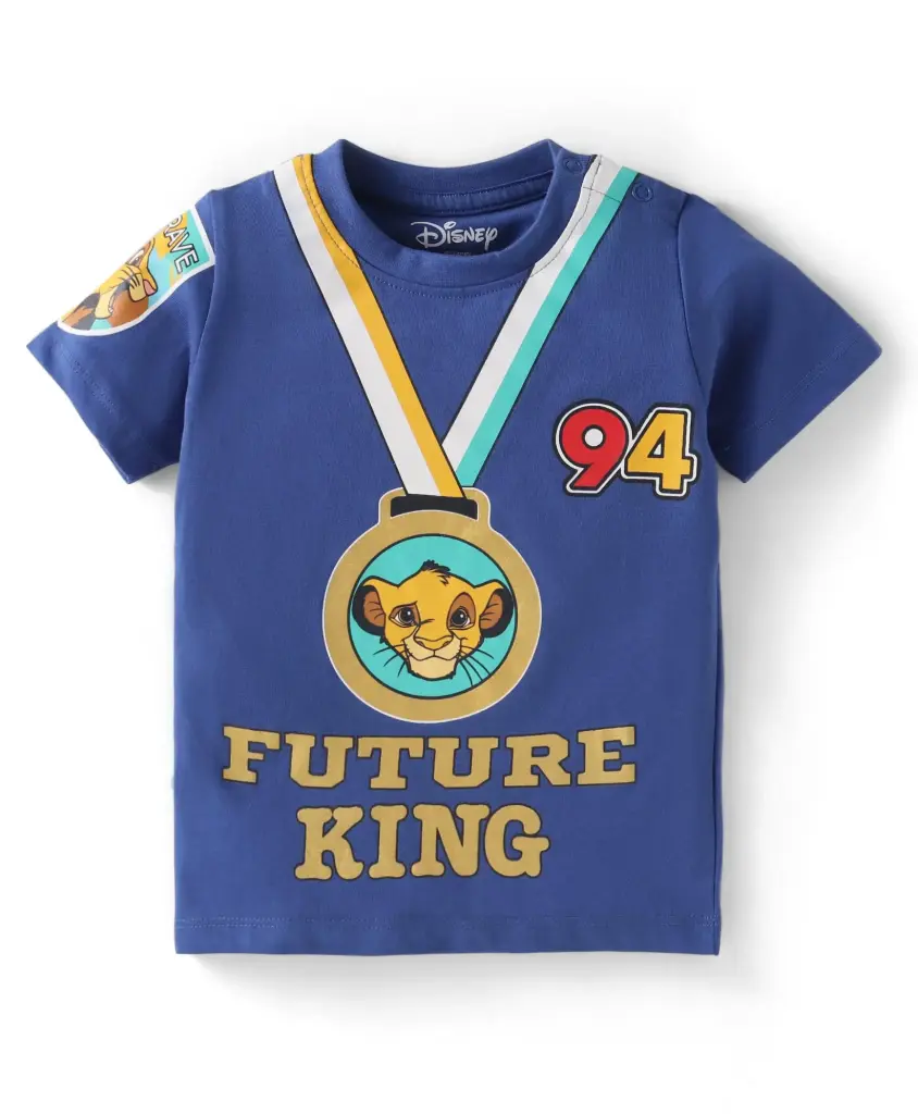 Simba Graphic T-shirt - Navy Blue