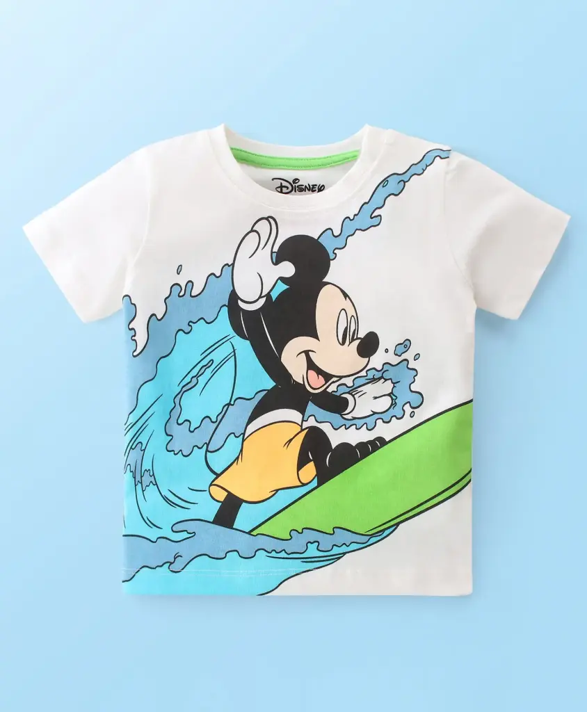 Mickey Mouse Graphic T-shirt - White