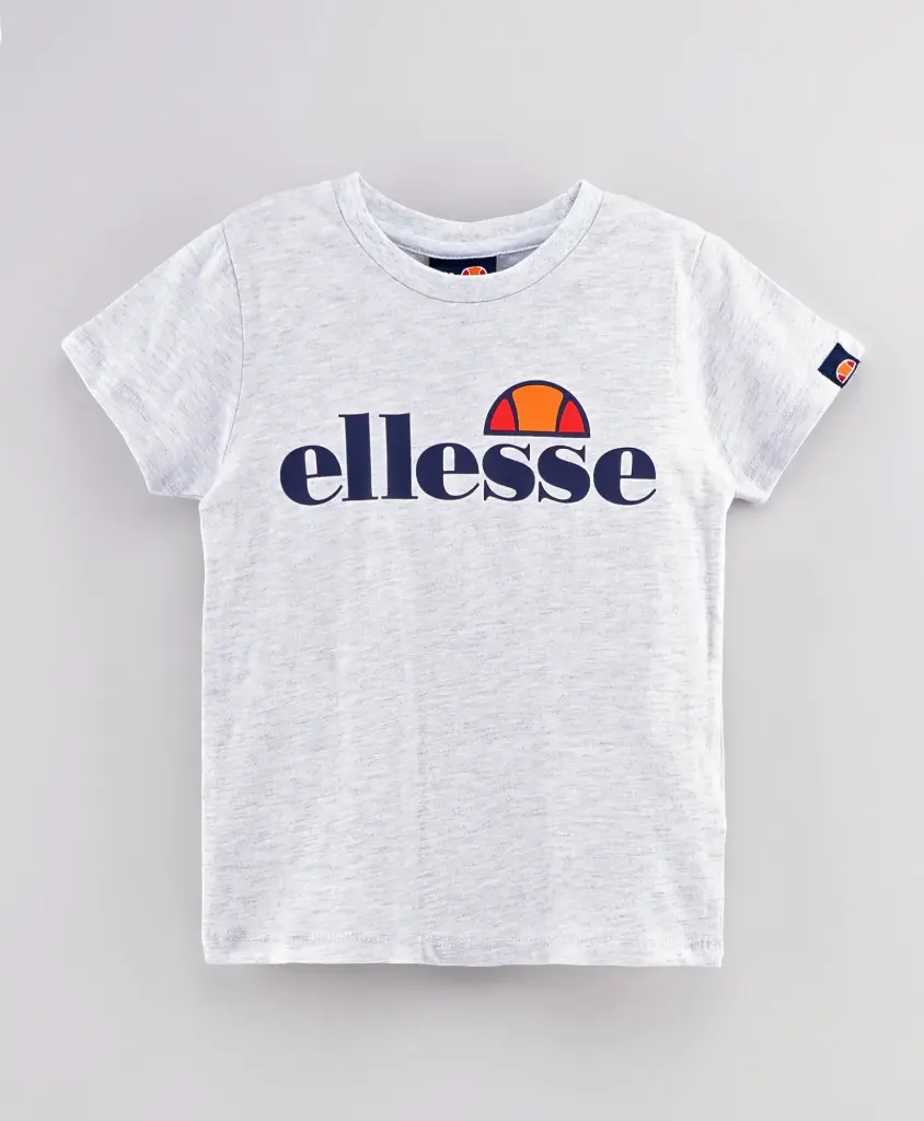 Ellesse Graphic T-Shirt - White Marl